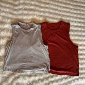 Lululemon cropped muscle tee